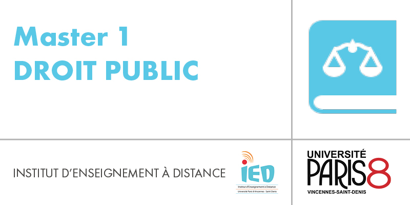 Master 1 Droit Public 